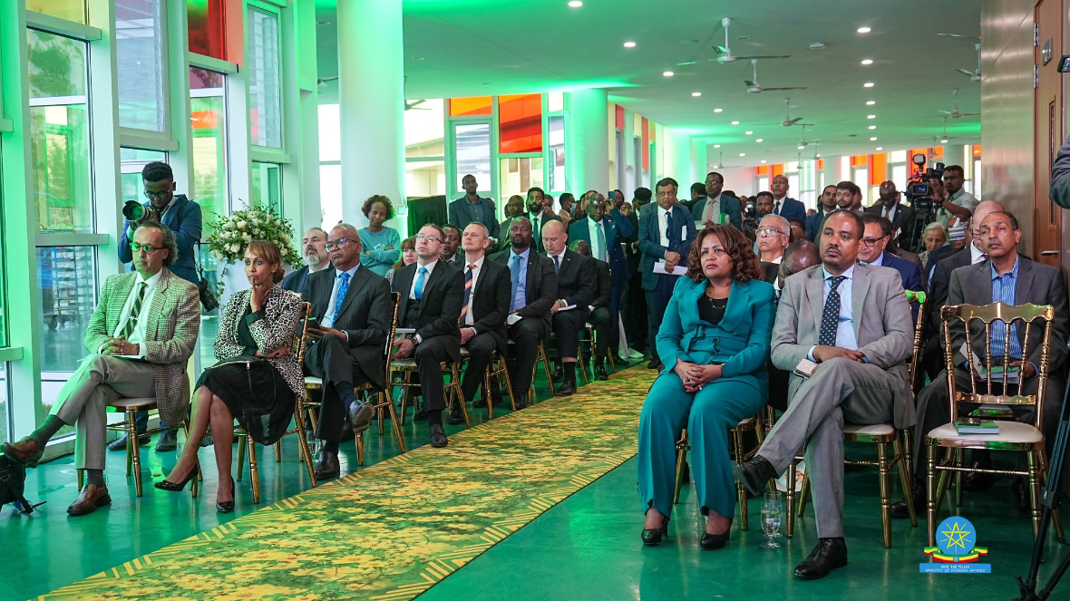 H.E. Prime Minister Abiy Ahmed book launching ceremony was held at the Friendship Park.